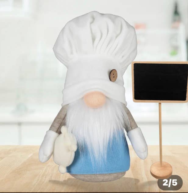 AlexisandGreenberg - Wholesale Christmas Decoration - A&G Jumbo Chef Gnome Elf & Sign Home Decor ornament gift0