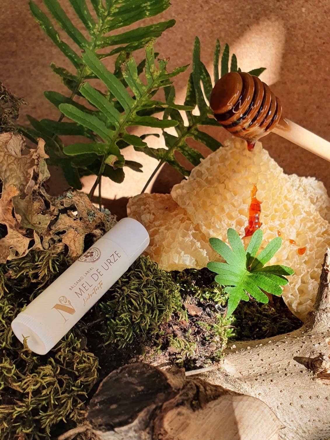 d'Natureza - Saboaria da Serra, Lda - Wholesale Lip Balm - Heather honey lip balm 5 ml