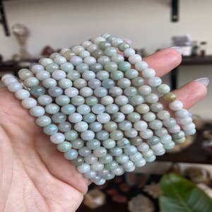Natural Stone Hua Show Jade Beads For Jewelry Making 15 Wholesale Jewlery  Beads