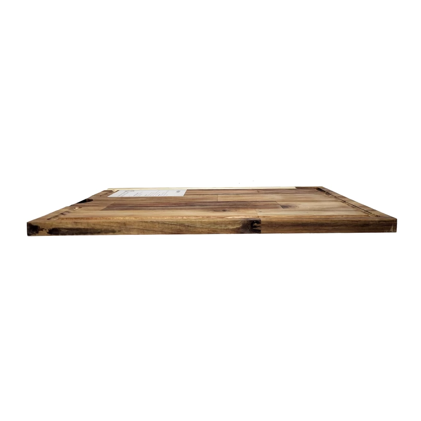 VewoTex - Wholesale Cutting Board - Premium cutting board made of acacia wood » Kitchen board 30 x 40 x 1.5 cm » Grill wooden board with juice groove » Serving board & carving board4