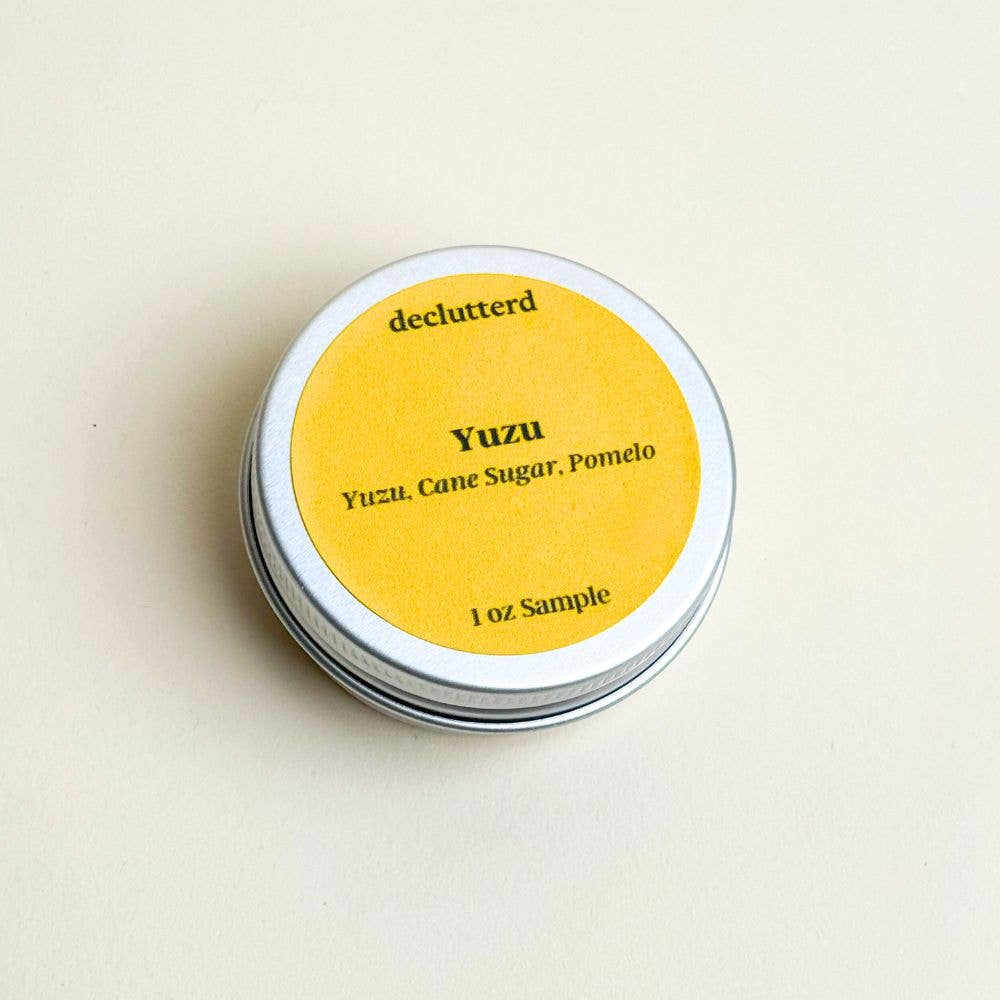 declutterd - Wholesale Travel Candles - Candle Tin Sample 1 oz Wood Wick Non Toxic Coconut Soy Wax31