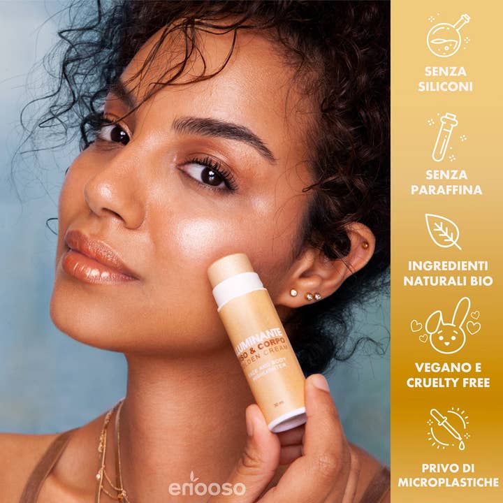 Enooso - Wholesale Makeup Highlighter - Stick Highlighter - Golden Cream5