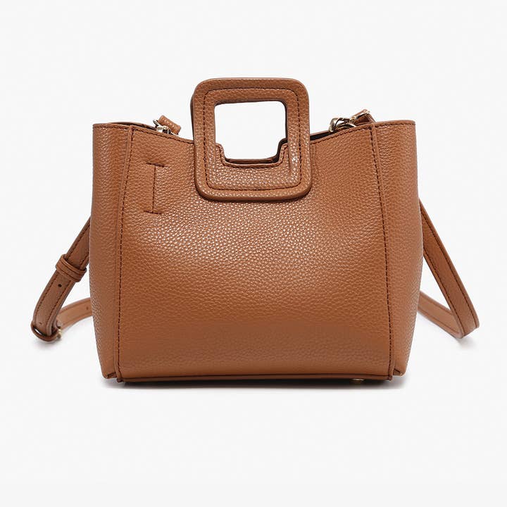Jen & Co. - Wholesale Satchel - Women's - M2719 Janie Mini Satchel/Crossbody w/ Square Handle1