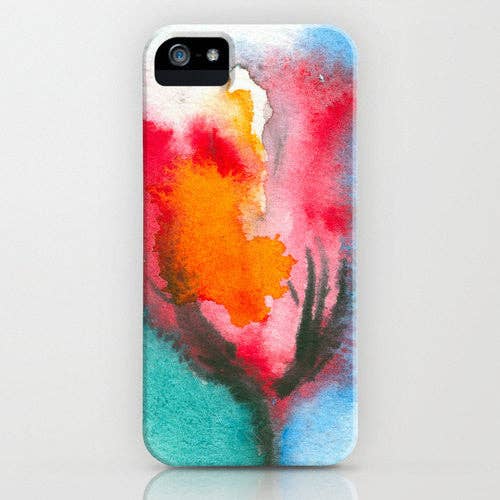 Abstract Tulip Phone Casee for wholesale by Brazen Design Studio