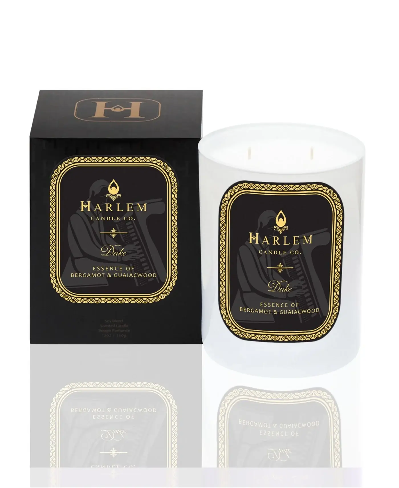 Harlem Candle Co - Wholesale Jar/Filled Candle - Duke 11 oz. Luxury Candle1