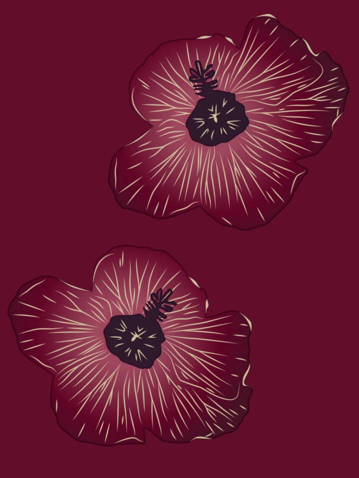 'Walking Through the Valley' Greeting Card for wholesale by Catie Lehman Art & Design