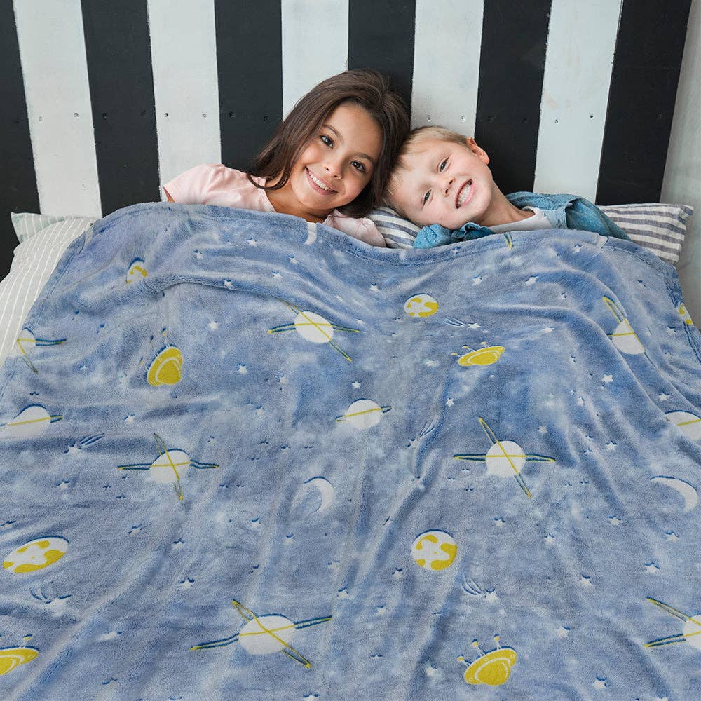 Pavilia – wholesale Throw blanket – Glow In The Dark Fleece Throw Blanket47