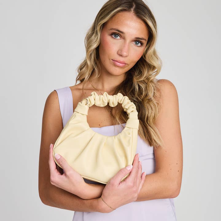 Jen & Co. - Wholesale Satchel - Women's - EH2690 Berkley Ruched Shoulder Bag