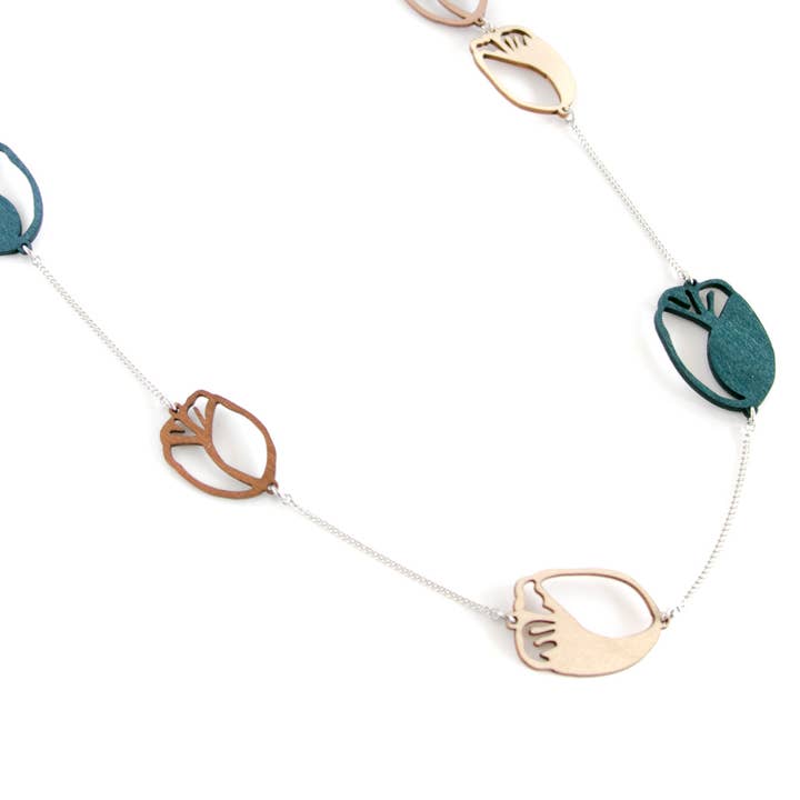 Valona - Wholesale Pendant/Charm Necklace - Tulip chain2