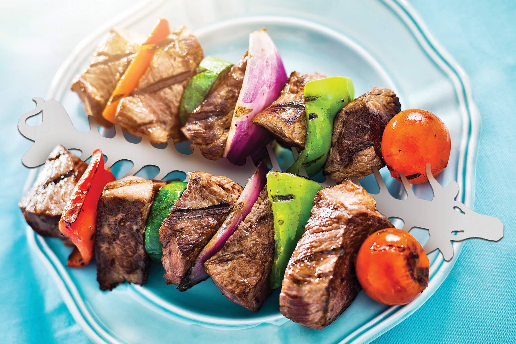 Proud Grill - Wholesale Skewer - Proud Grill Slide and Serve BBQ Skewers 12 pc PDQ6