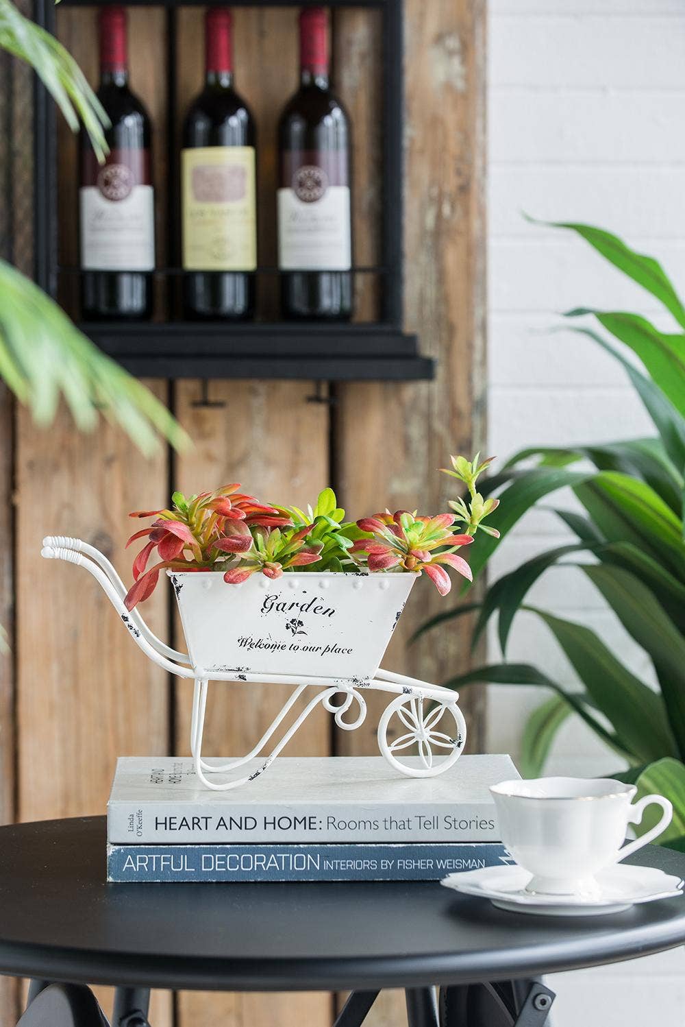 A&B Home Group Inc. – suporte de vaso por atacado – Carrinho de Mão Vaso1