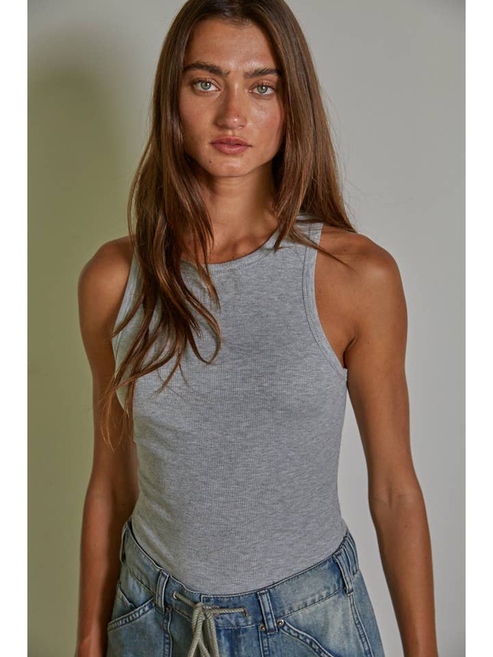 By Together - Wholesale Bodysuit - Women's - L7660 | Knit Polyester Cotton Spandex Ribbed Bodysuit11