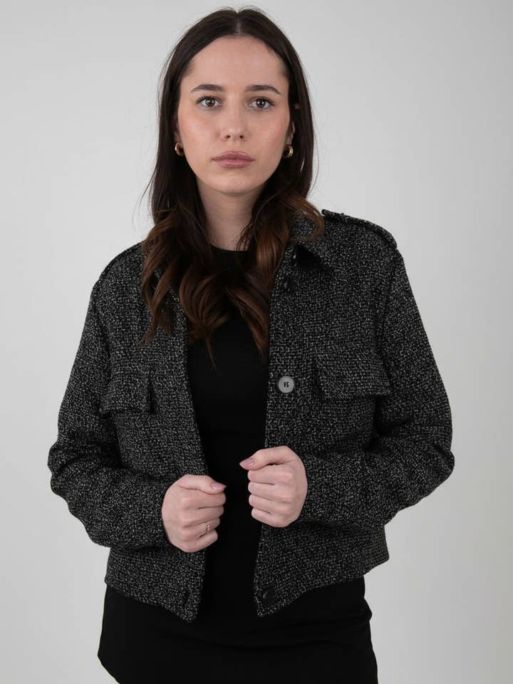 KZELL PARIS - Wholesale Jacket - Women's - TWEED JACKET0