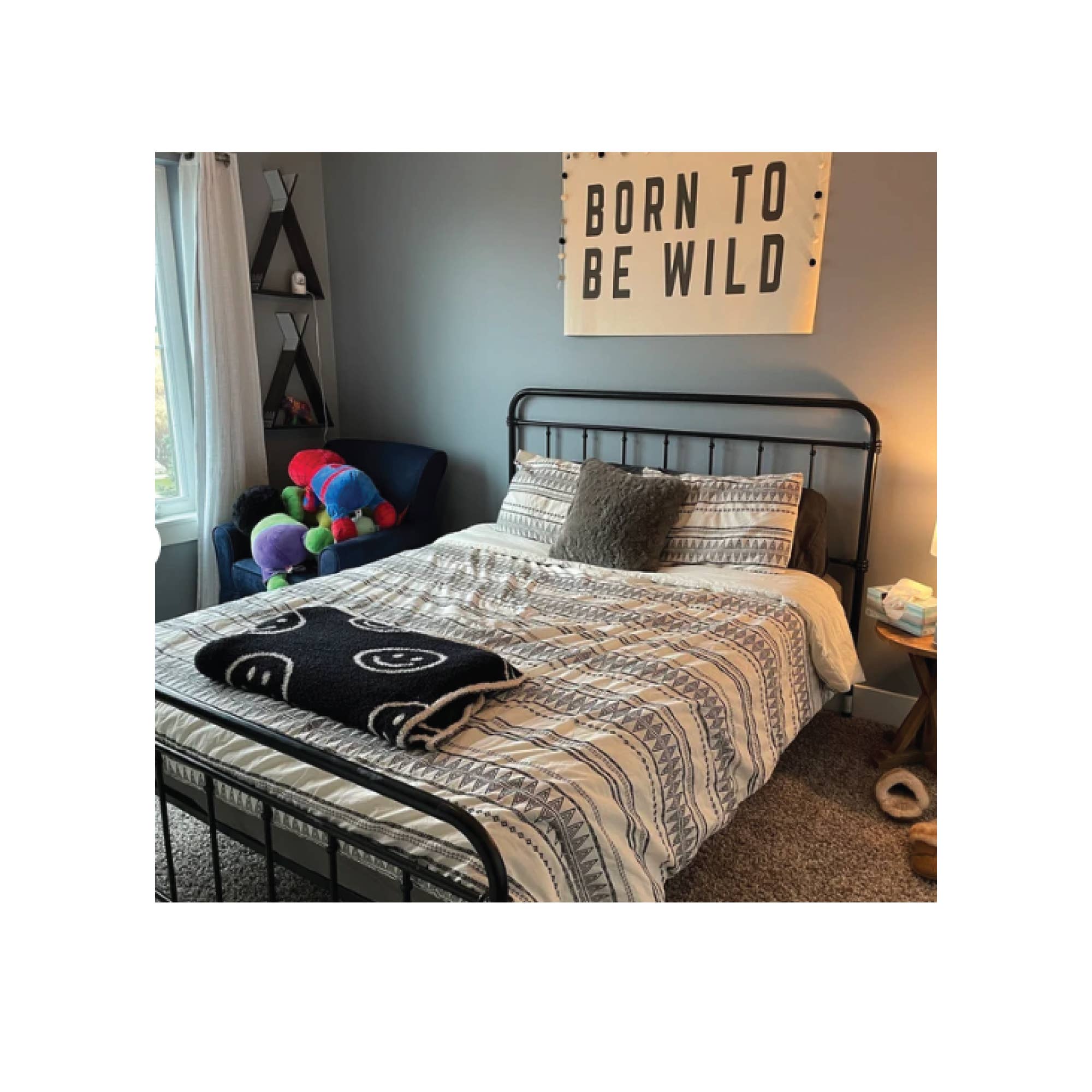 Red Barn Canvas - Wholesale Sign - Born To Be Wild2