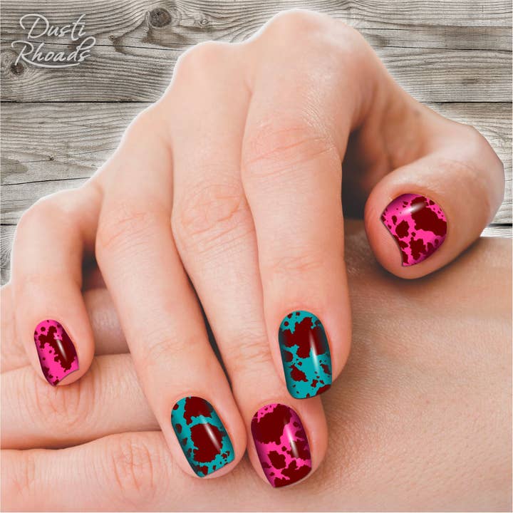 Crazy Heifer Nail Polish Strips for wholesale by Dusti Rhoads
