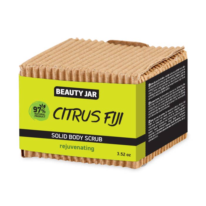 Beauty Jar Solid body scrub CITRUS Fiji 100g for wholesale by Beauty Pro