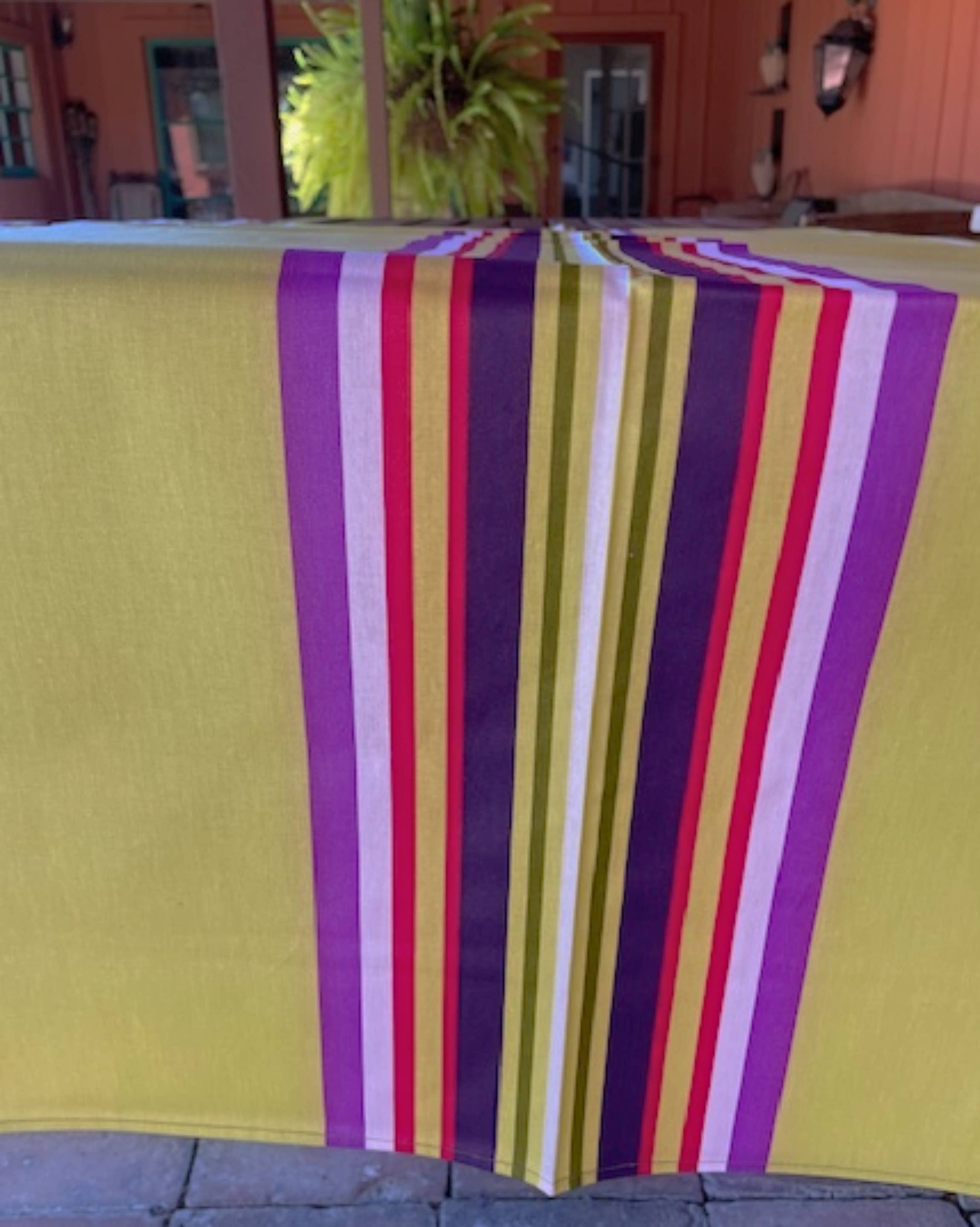 La Maisonnette – Engroshandel Dug – Fransk Dug Stribet Baskisk Belagt Dugkollektion2