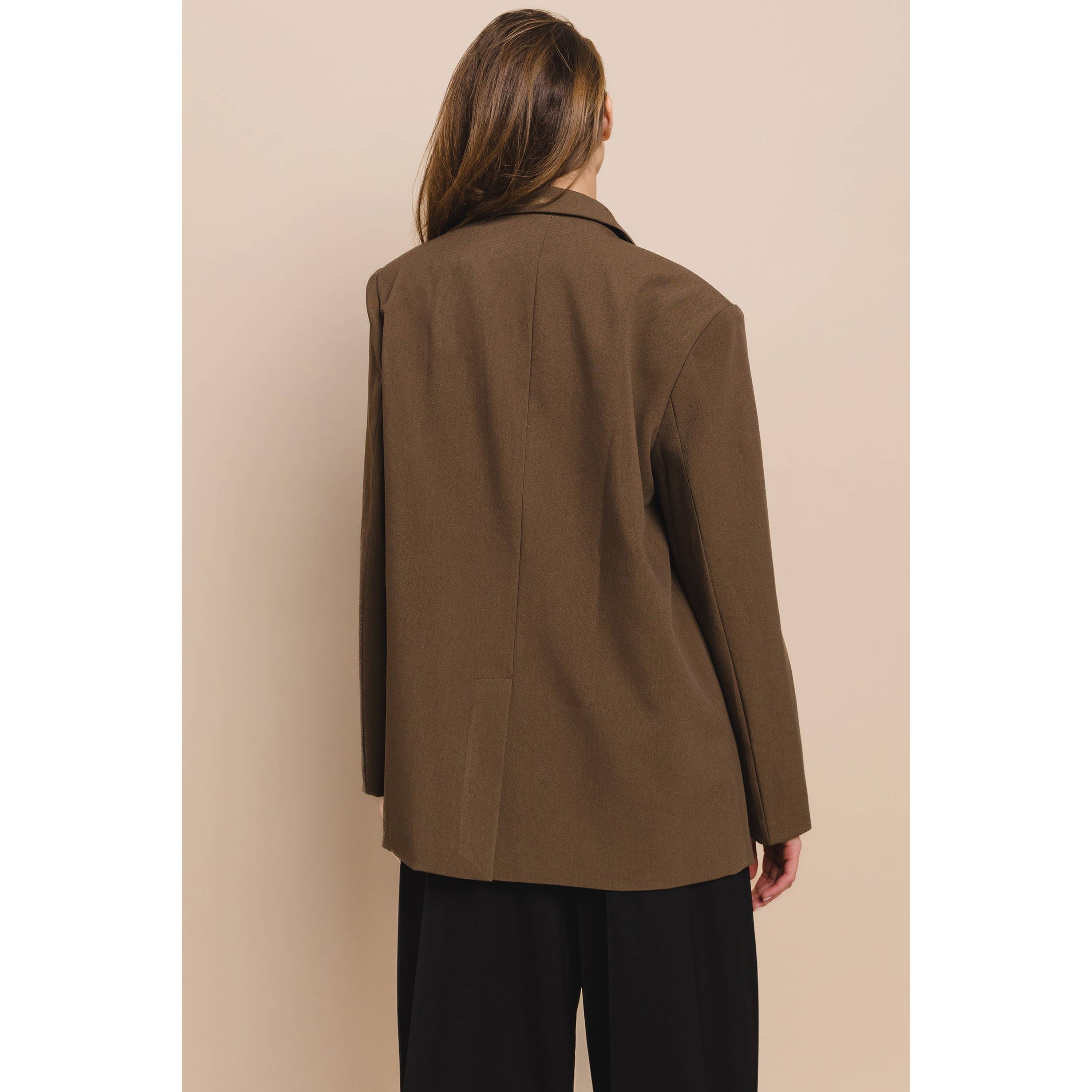 Honey Mango - Wholesale Jacket - Women's - Relaxed fit blazer18