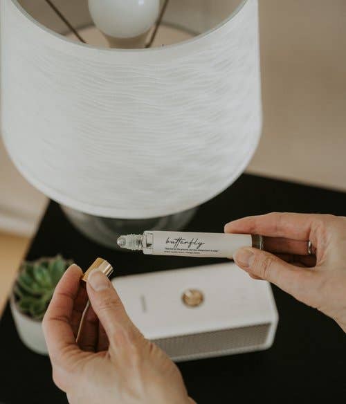 Vanilla and Spruce, LLC - Wholesale Roll-On Fragrance - Perfume Roller - Butterfly2