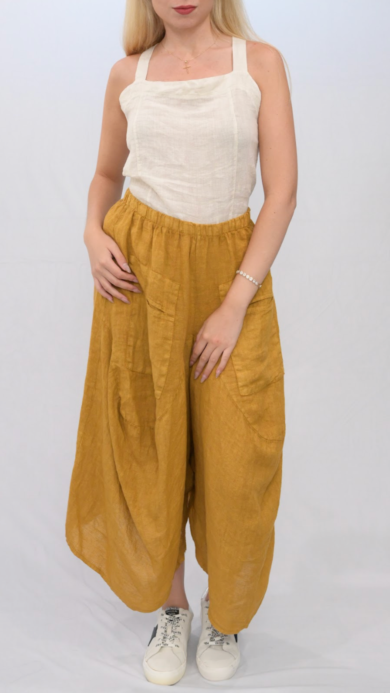 Merci Marie - Wholesale Pants - Women's - Linen Parachute Pants7