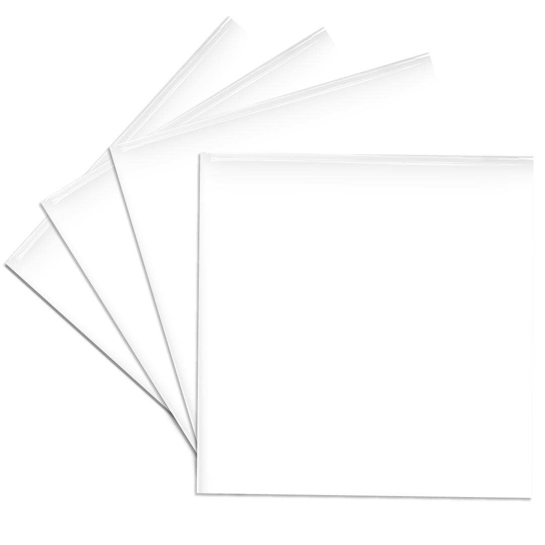 3dRose – wholesale Coasters – 3dRose, Pure white - bright colorless plain simple one single solid white color, Coaster0