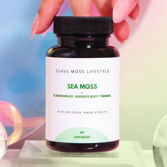 IRISH SEA MOSS CAPSULES for wholesale by Suave Moss Lifestyle