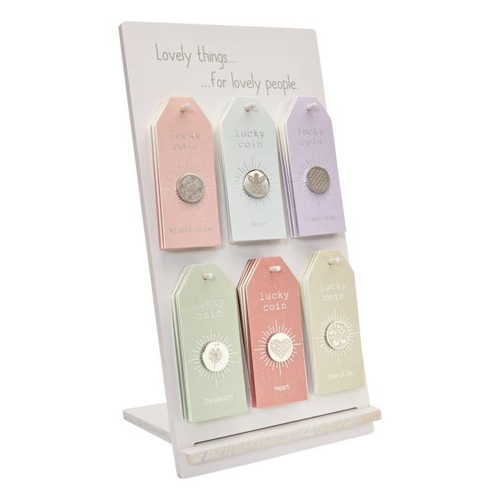 Crystals by HCA Jewellery - Wholesale Keepsake Coin/Token - Display Package "Lucky Coin"1