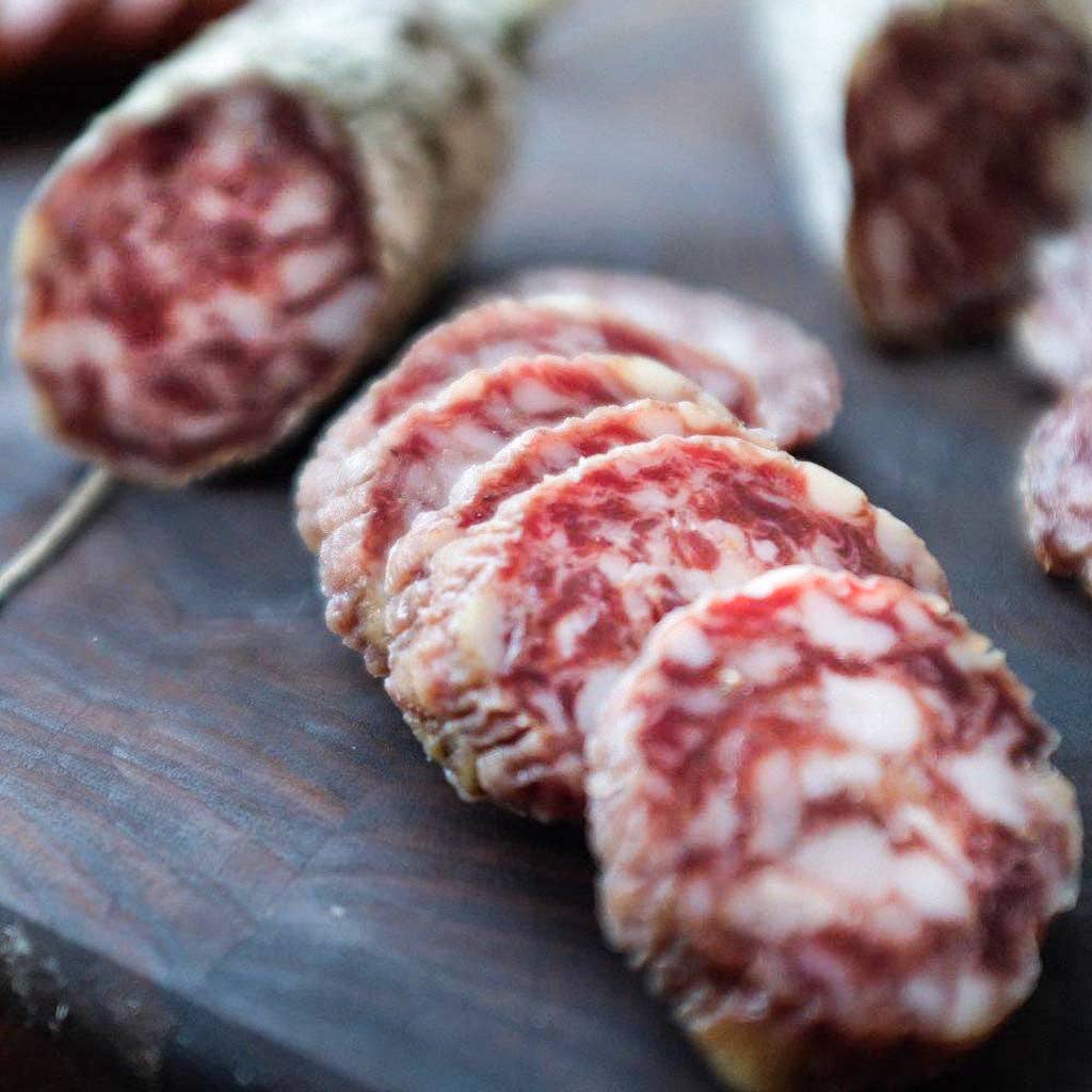 Salumi Chicago – wholesale Salami – Finocchiona Salami (Ohärdad)1