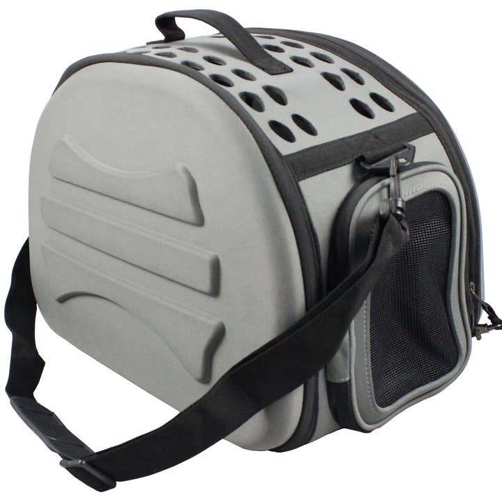 Narrow Shelled Lightweight Military Designer Pet Carrier for wholesale by Pet Life