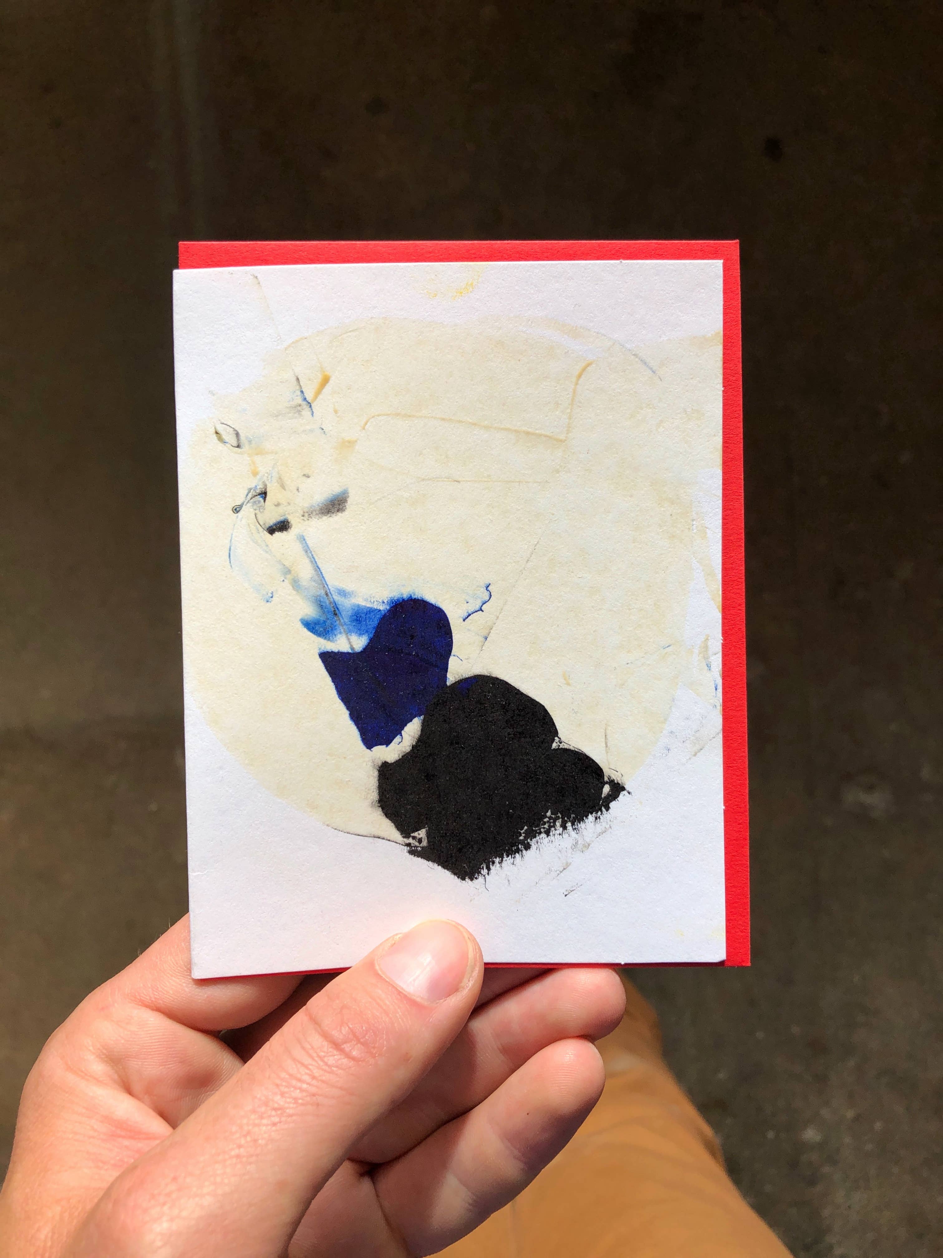 The Aesthetic Union - Vente Carte de vœux classique - Carte de balayage d'encre7