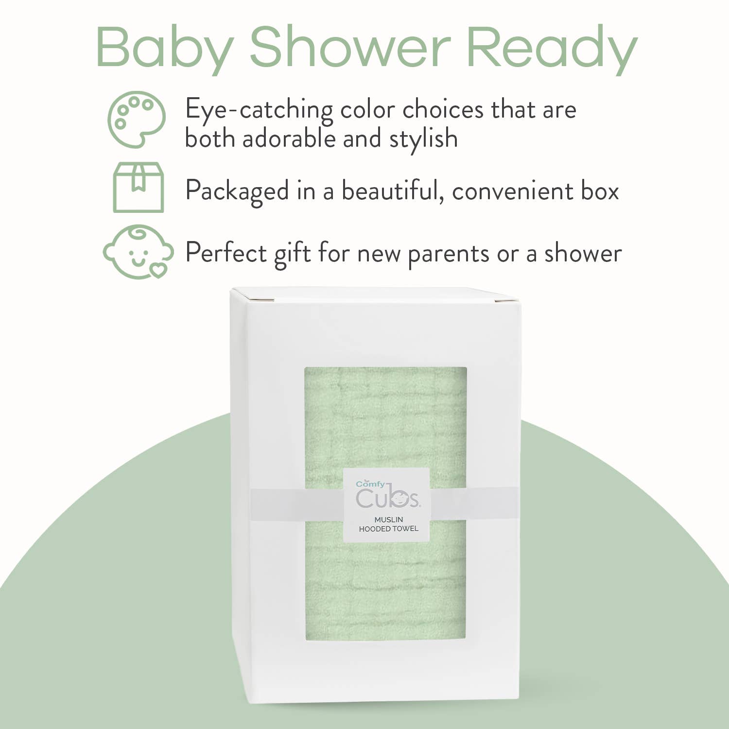 Comfy Cubs - Wholesale Hooded Towel - Kids & Baby - Baby Hooded 9 Layer Muslin Cotton Towel for Kids8