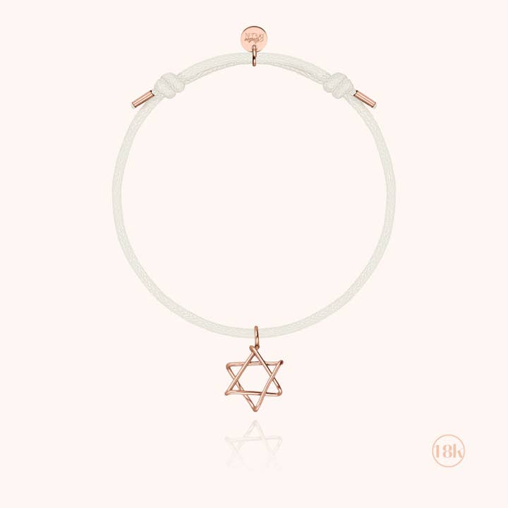 Atelier Paulin - Wholesale Charm/Dangle Bracelet - Cord Charm Bracelet Symbolic - Star of David23