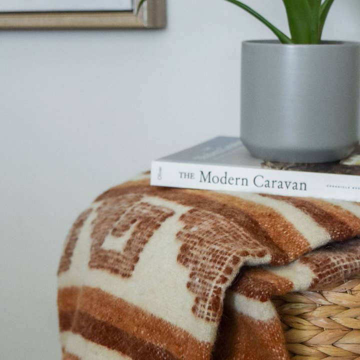 Wylde Brigade – wholesale Throw blanket – Jalapa Wool Blanket12