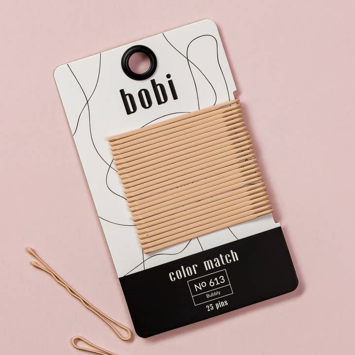 Bubbly #613 Strawberry Blonde Bobby Pins for wholesale by Bobi