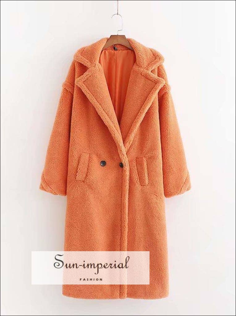 Sun Imperial - Vendita all'ingrosso Pelliccia/Pelliccia sintetica - Donna - Cappotto lungo da donna verde in eco pelliccia invernale, caldo e vintage8