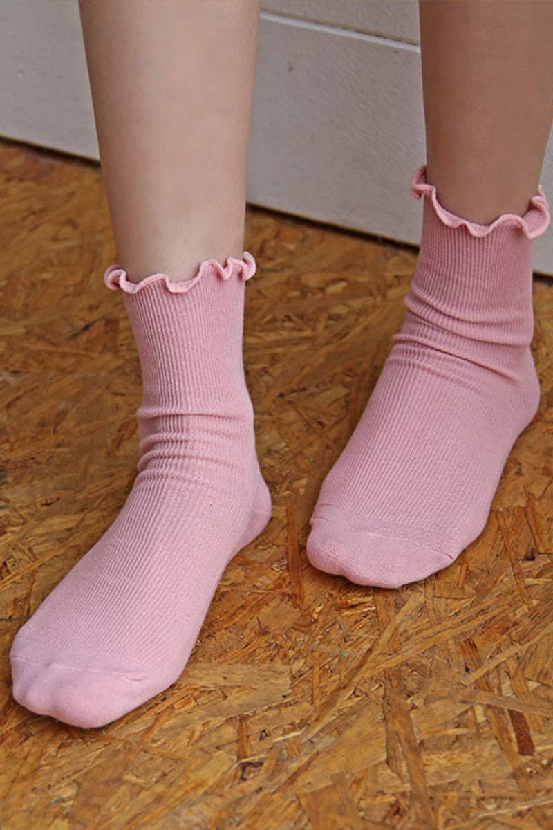 7DAYSSOCKS - Wholesale Sokken - Dames - Sokken met ronde franjes voor dames11