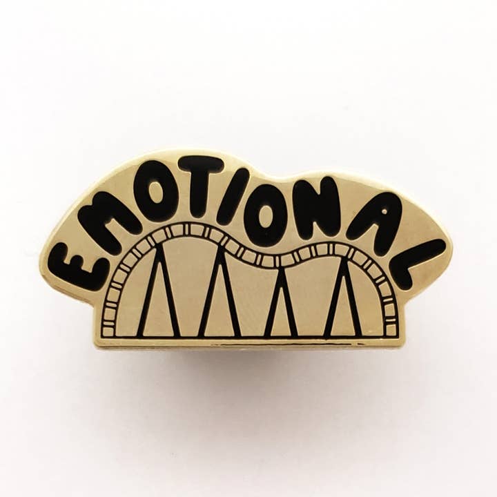 emotionale Achterbahn Emaille Pin für den Großhandel von These Things