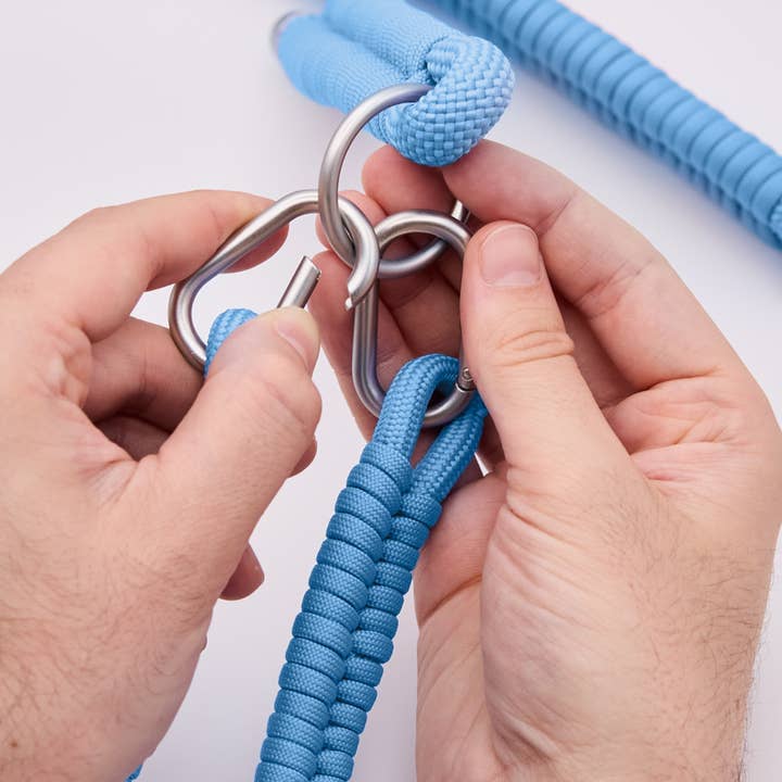 CAFIDE - Wholesale Pet Leash - Dog - Blue Multi-Position Strap, Ona1