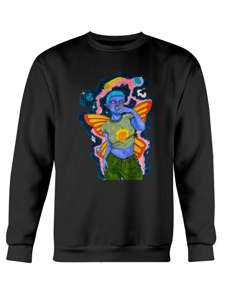 Cosmic Fairy Sweatshirt for wholesale by D. Ridley Designs