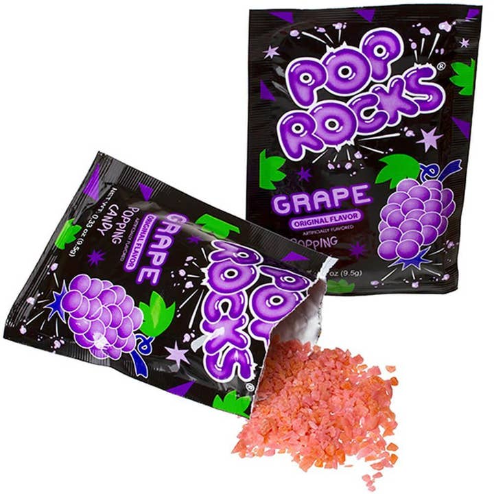 Sugar Bear Candy - Wholesale Hard Candy - Pop Rocks Grape 24 ct.1