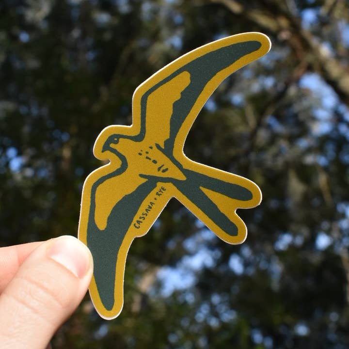 Swallowtail Kite Flying Bird Sticker for wholesale by Cassava & Rye