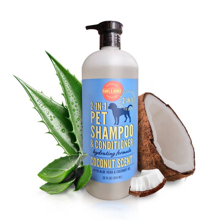Paws & Bones 2-in-1 Scented Pet Shampoo & Conditioner for wholesale by Precious Tails