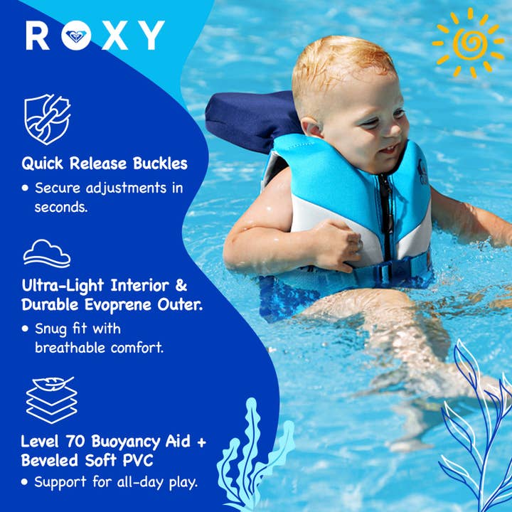 Sixale - Wholesale Life Jackets - Kids & Baby - QUIKSILVER CGA Life Vest for Infant under 33 lbs, Boating, Fishing & Kayaking4