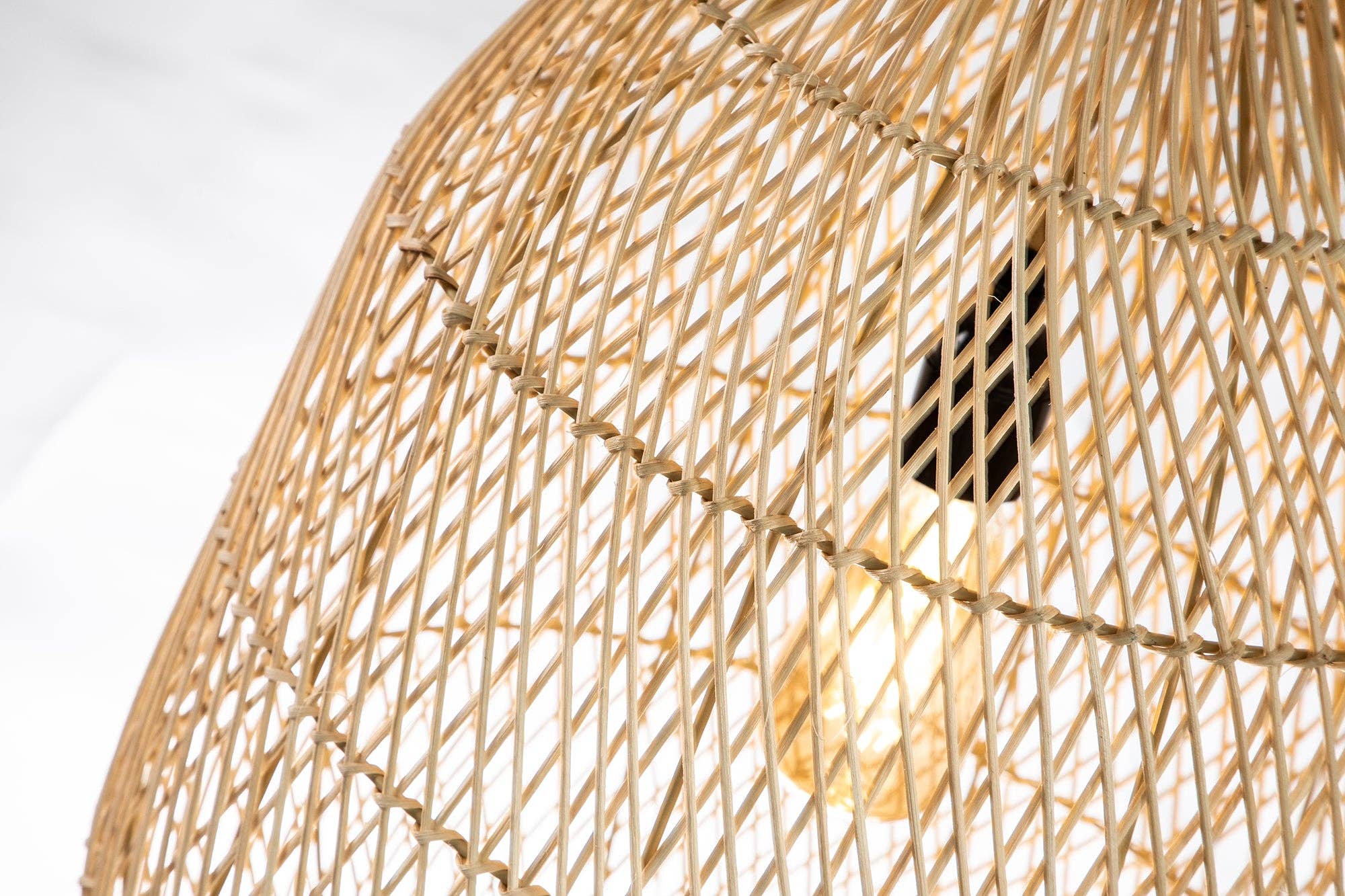 ELE Light & Decor - Wholesale Chandelier/Hanging Light - Handmade Rattan Teardrop Pendant Light7