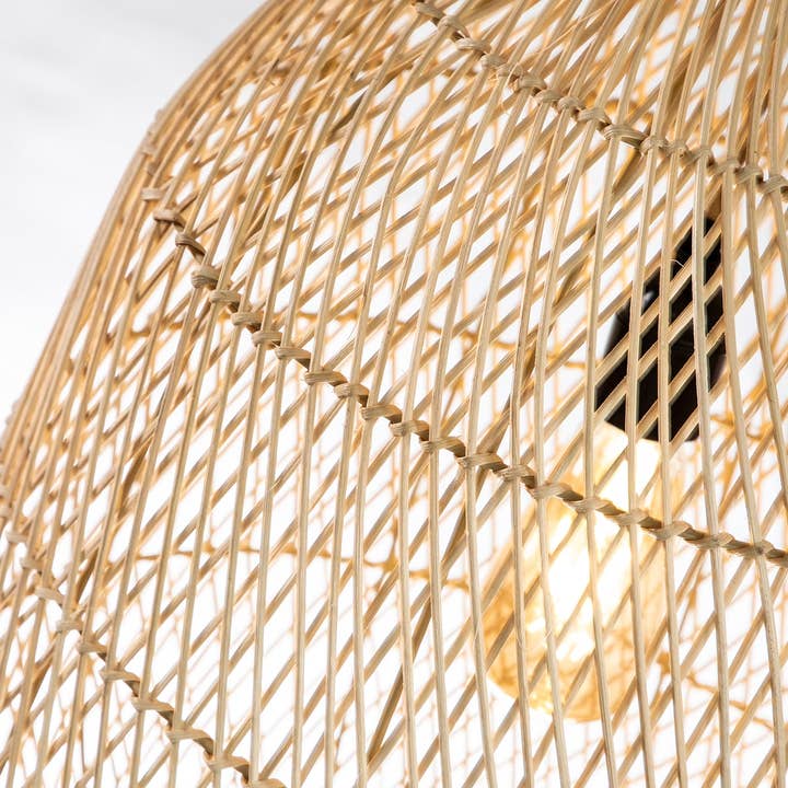 ELE Light & Decor - Wholesale Chandelier/Hanging Light - Handmade Rattan Teardrop Pendant Light7