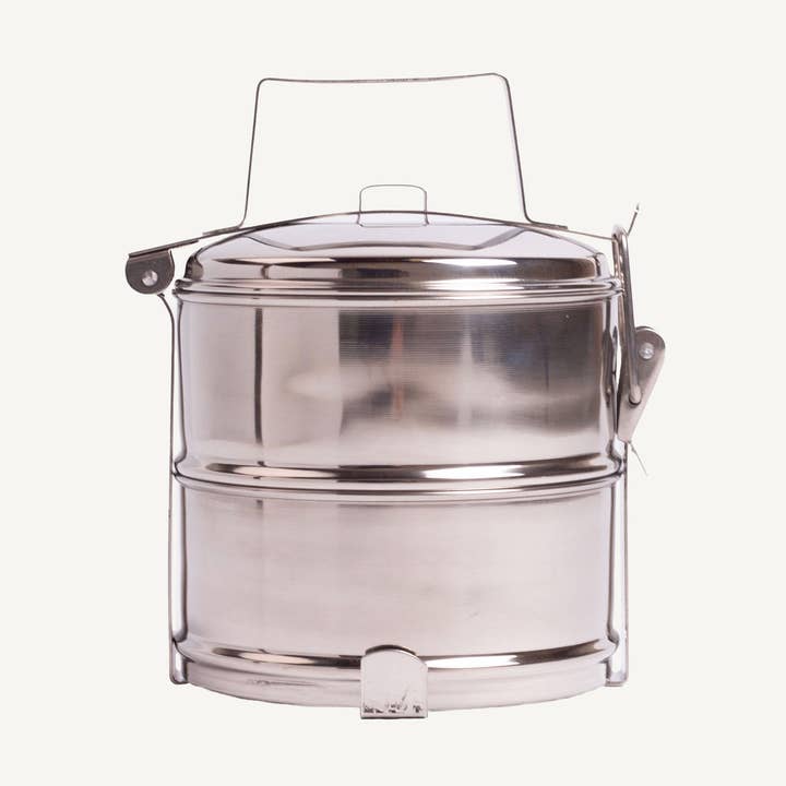 Two Tier Tiffin Box for wholesale by Civil Alchemy