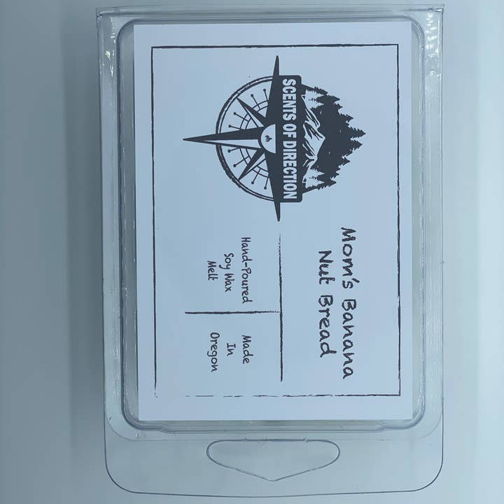 Scents of Direction Candle Co - Wholesale Wax Melt - Mom's Banana Nut bread - Wax Melt1