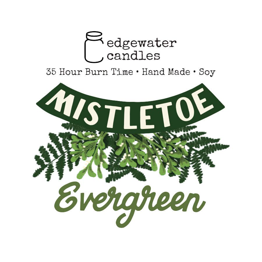 Edgewater Candles - Wholesale Travel Candles - Travel Tin - Mistletoe Evergreen2
