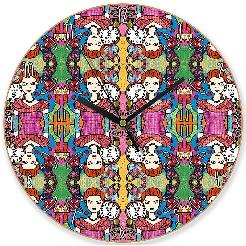 FunkyAdi - Wholesale Wall Clock - Printed Wooden Clocks6