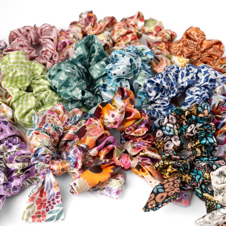 Satin Scrunchie for wholesale by Elyse Breanne Design